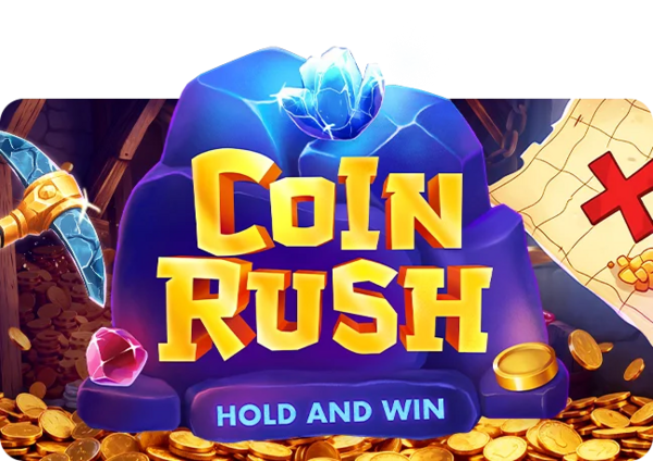 Coin Rush mining slot logo