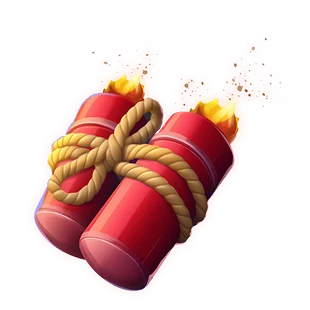 Dynamite bomb symbol
